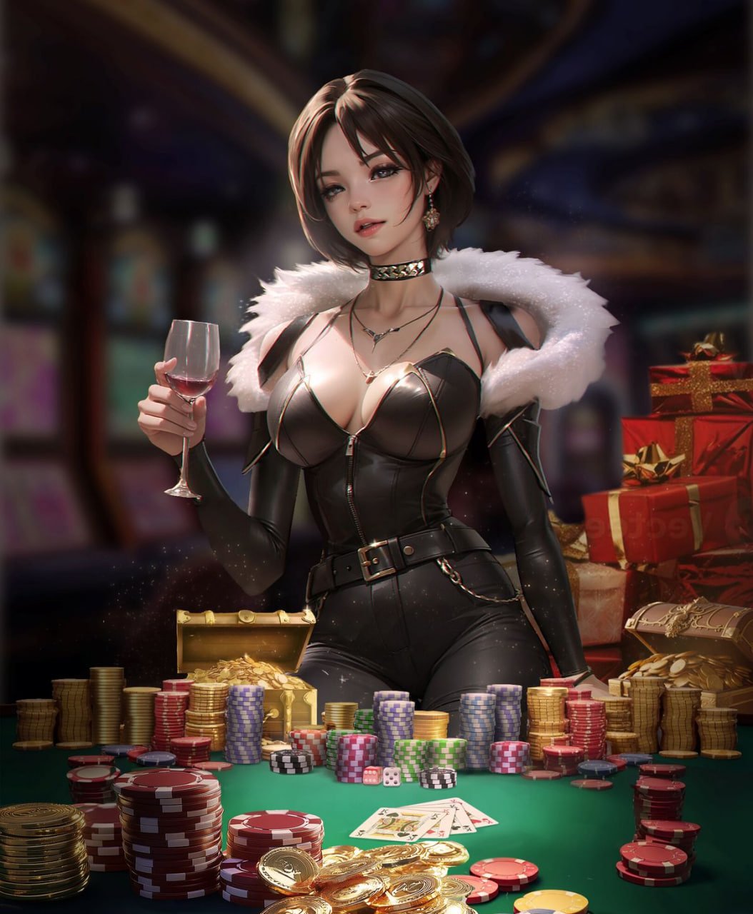 Layar permainan slot online lucky77 di ponsel Android pengguna Indonesia